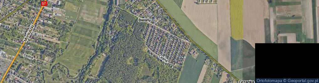 Zdjęcie satelitarne Jesionowa ul.